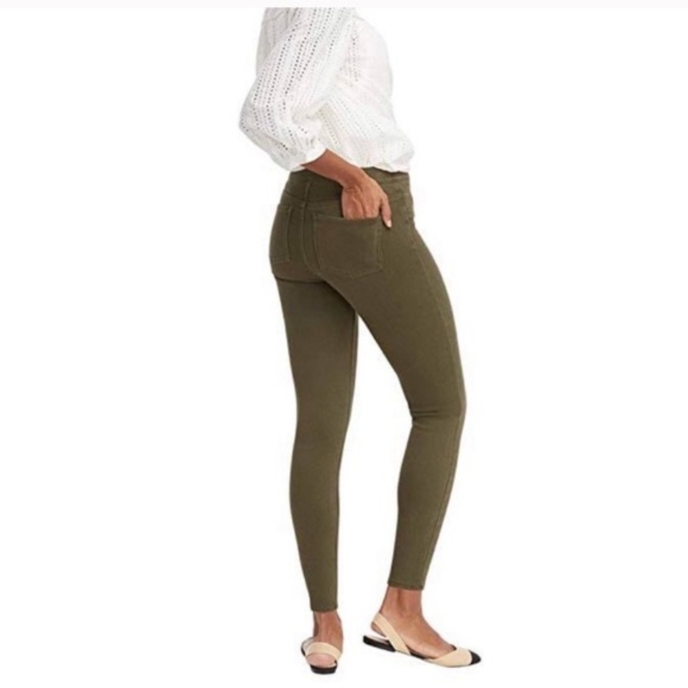 SPANX | Olive Green Skinny Jeggings Size M